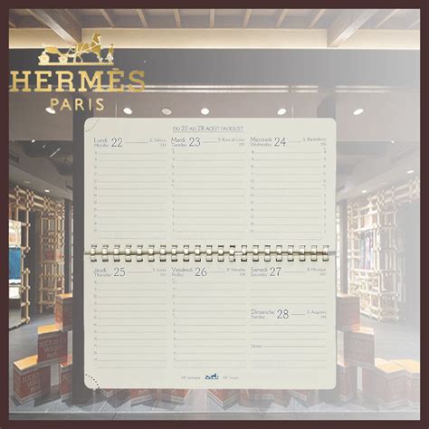 hermes vision agenda|Hermes agenda refills.